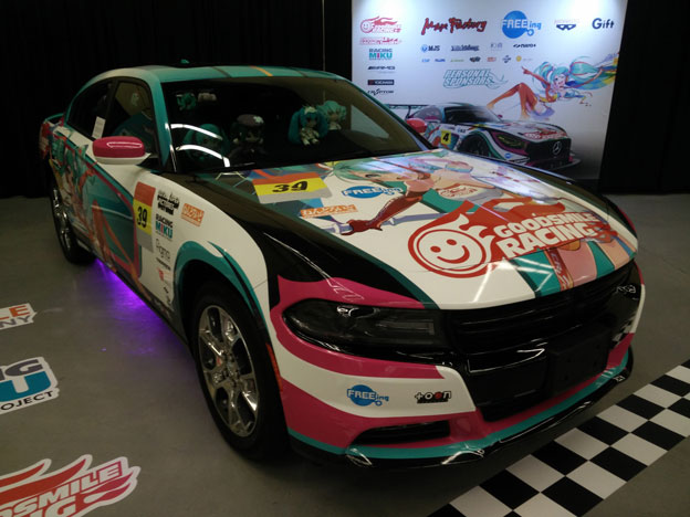 Sakura-Con 2016 Miku Racing Car