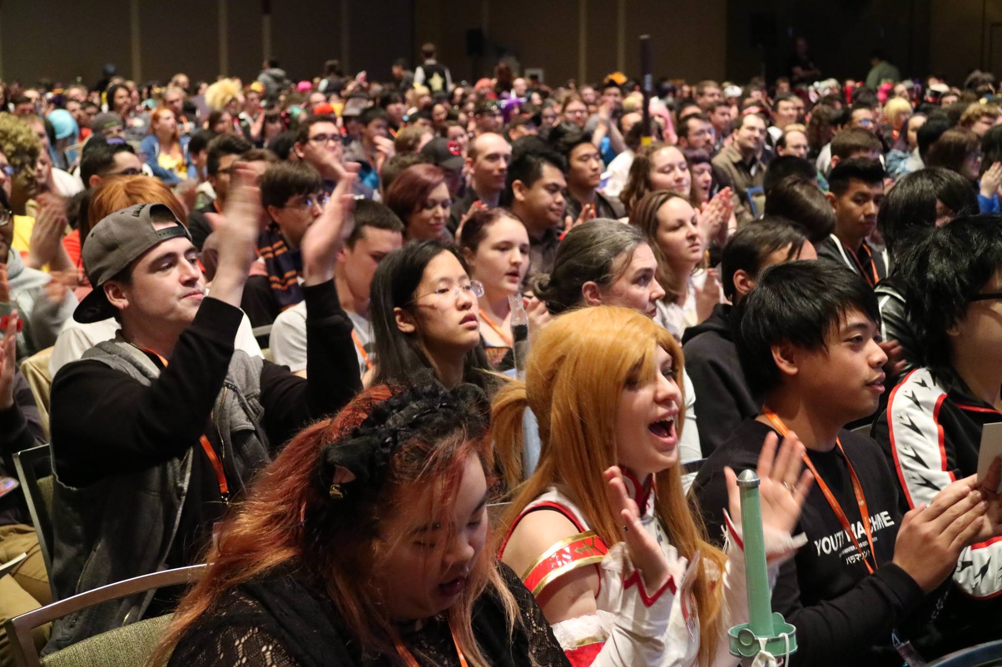 Panel crowd for SAO movie panel